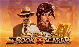 Tournoi de casino en ligne GAMING1 - Ruby Stone and the Book of Scarab Dice Slot Tournament