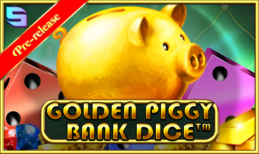Spinomenal - Golden Piggy Bank Dice Slot
